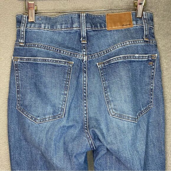 Madewell The Perfect Vintage Jeans Women’s Size 26 Ankle Split Hem - Picture 3 of 8